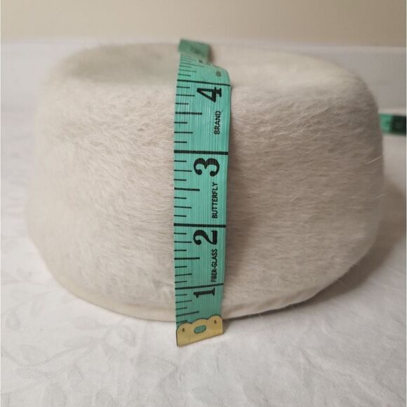 50s Designer Pillbox Hat - Picture 5 of 10